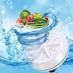 Portable Mini Washing Machine Ultrasonic Turbine Washer