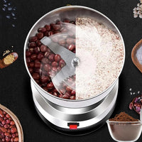 Stainless Steel Electric Coffee Grinder & Mixer