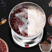 Stainless Steel Electric Coffee Grinder & Mixer