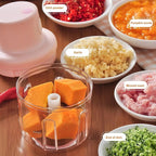 Electric Mini Food Chopper USB Rechargeable