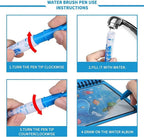 Reusable Magic Water Books With Water Pens (Pack Of 4)