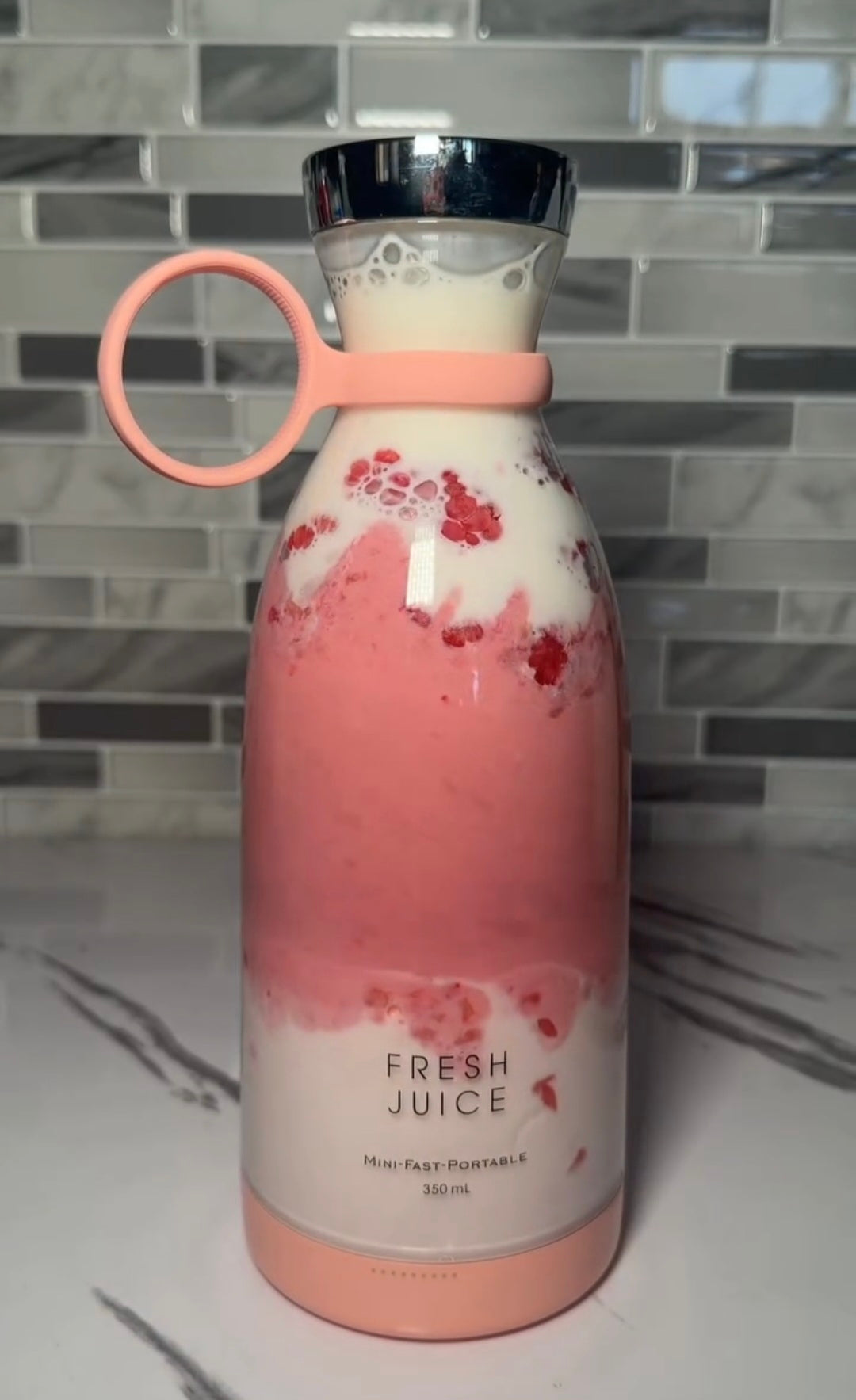FreshBlend Portable Electric Juicer & Blender Bottle