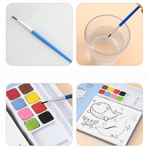 Watercolor Painting Book For Kids